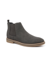ALFANI ANAKIN FAUX SUEDE PULL ON CHELSEA BOOT, CREATED FOR MACY'S MEN'S SHOES