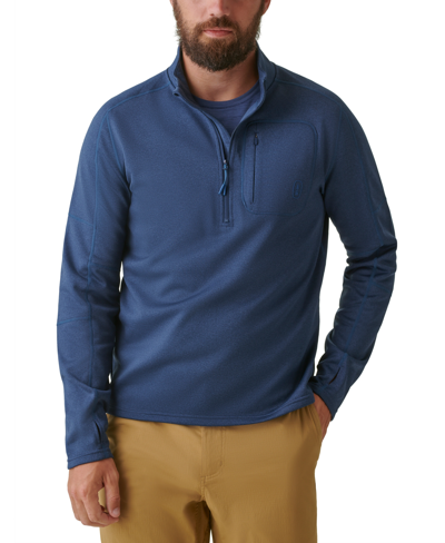 Bass Outdoor Men's Blaze 1/2-zip Pullover In Dress Blue