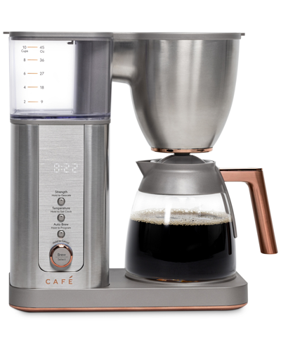 Cafe Specialty Drip Coffee With Glass Carafe In Stainless Steel