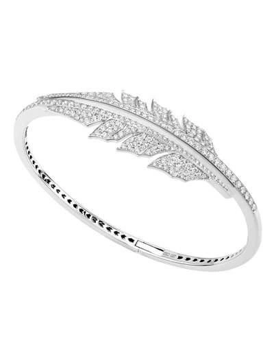 Stephen Webster Magnipheasant Diamond Bracelet In 18k White Gold In Silver