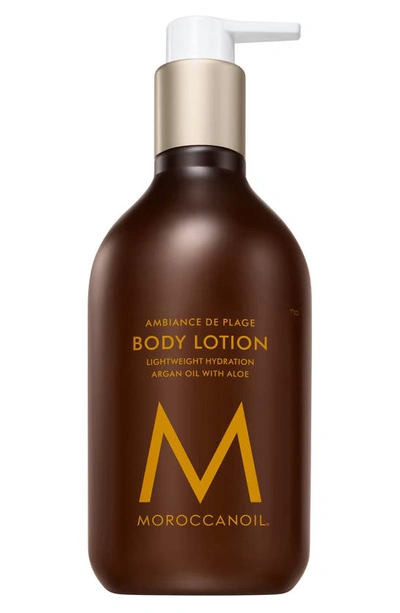 Moroccanoil Body Lotion Moisturizer Ambiance De Plage 12.2 oz/ 360 ml In Ambnce De Plage