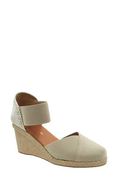 Andre Assous Anouka Espadrille Wedge In Green