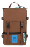 Topo Designs Rover Water Resistant Mini Backpack In Cocoa