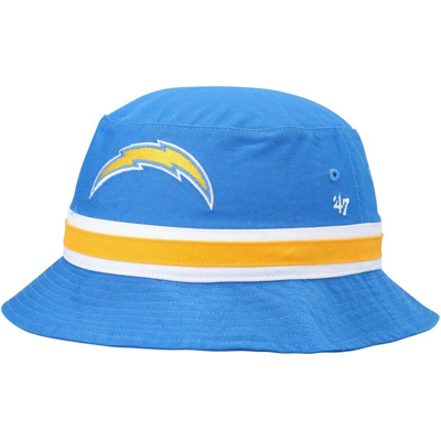 47 ' Blue Los Angeles Chargers Striped Bucket Hat