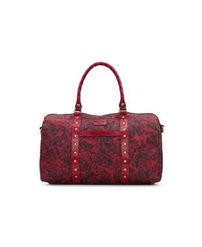 Patricia Nash Women's Milano Weekender Duffel Bag In Etched Roses
