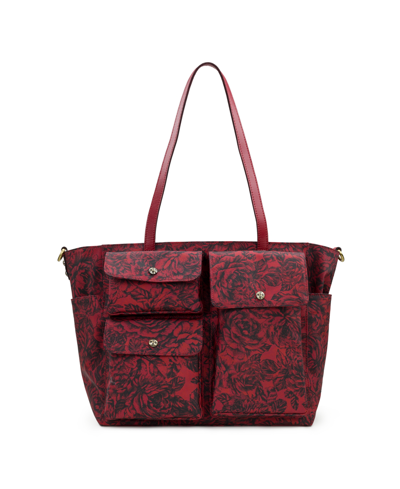 Patricia Nash Women's Sorlana Travel Tote Bag In Etched Roses