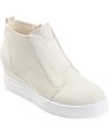 JOURNEE COLLECTION WOMEN'S CLARA WEDGE SNEAKERS