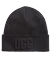 Ugg Men's 3d Logo Cuff Beanie In Black