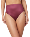 Spanx Shaping Satin Briefs In Sangria