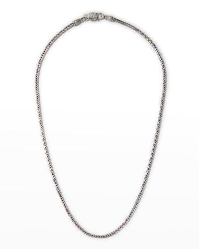 Konstantino Men's Woven Sterling Silver Necklace