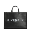 GIVENCHY G-TOTE MEDIUM SHOPPING BAG IN 4G LOGO COATED CANVAS