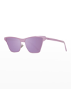 Givenchy Metal Cat-eye Sunglasses In Pink