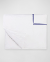 Sferra Grande Hotel Duvet Cover, Full/queen In White/navy