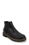 Esprit Sam Lug Sole Chelsea Boot In Black Pu