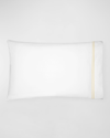 Sferra Two King 200 Thread-count Resort Pillowcases In White/banana