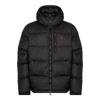 Polo Ralph Lauren Gorham Water-repellent Ripstop Fabric Down Jacket Clothing In Black