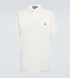 Polo Ralph Lauren Stretch-cotton Performance Tailored Polo Shirt In Deckwash White