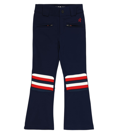 Perfect Moment Teen Girls Navy Blue Ski Trousers In Navy Rainbow