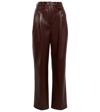 THE FRANKIE SHOP PERNILLE FAUX LEATHER PANTS