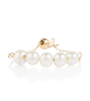 PERSÉE APHRODITE 18KT GOLD RING WITH PEARLS AND DIAMONDS