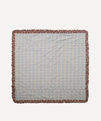 Coco & Wolf D Anjo And Thorpe Gathered Frill Edge Super King Bedspread In Multicoloured