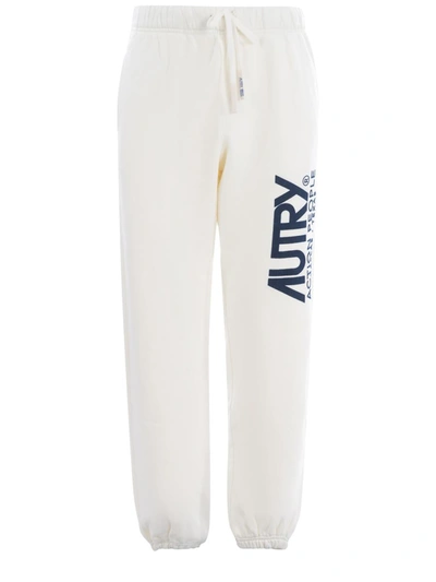 Autry Mens White Other Materials Joggers