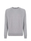 Malo Crewneck  In Cashmere In Light Grey
