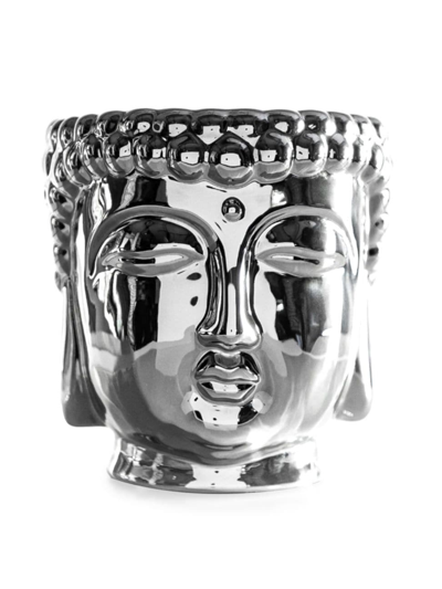Thompson Ferrier Buddha Cassis Pomegranate Scented Candle In Silver