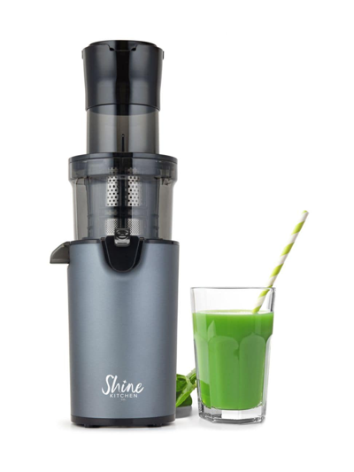 Tribest Shine Kitchen Co. Xl Cold Press Compact Juicer In Grey