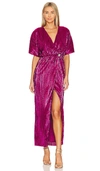 House Of Harlow 1960 X Revolve Sabrina Dress In Fuchsia