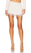 Majorelle Aurora Mini Skirt In Champagne