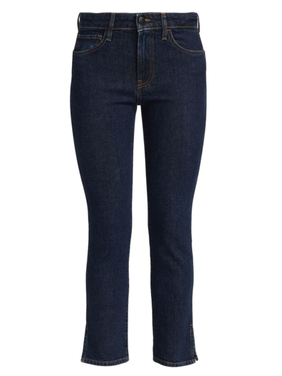 3x1 Women's Straight Authentic Cropped Jeans In Tinted