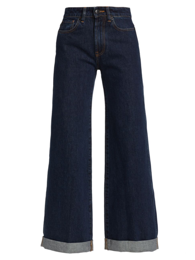3x1 High-waist Wide-leg Jeans In Tinted