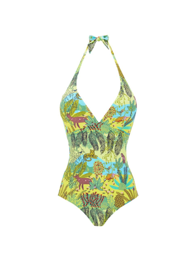 Vilebrequin Women's Jungle Rousseau One-piece Swimsuit In Ginger
