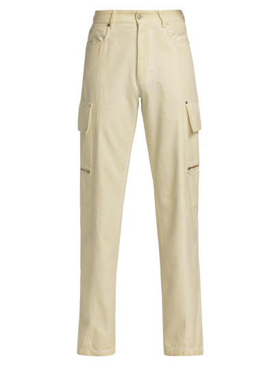 Alyx Men's Cargo Skater Trousers In Washed Light Tan