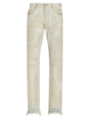 ALYX MEN'S DESTROYED DISTRESSED STRAIGHT-LEG JEANS