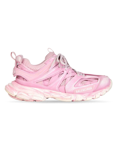 Balenciaga Women's Track Faded Sneaker In Faded Pink