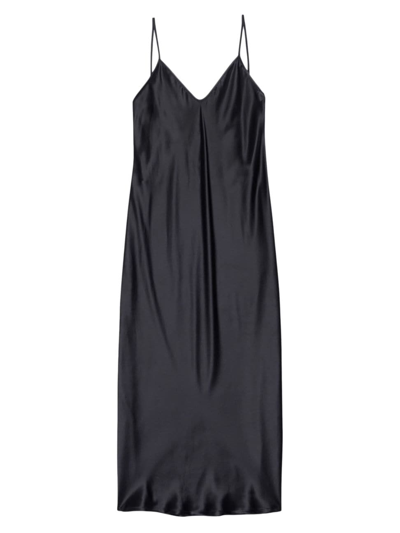 Balenciaga Women's Midi Dress In Black