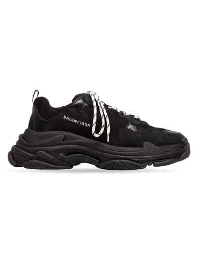 Balenciaga Triple S Sneakers In Black