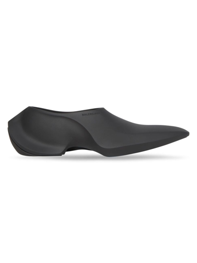 Balenciaga Men's Molded Rubber Space Shoes In Noir