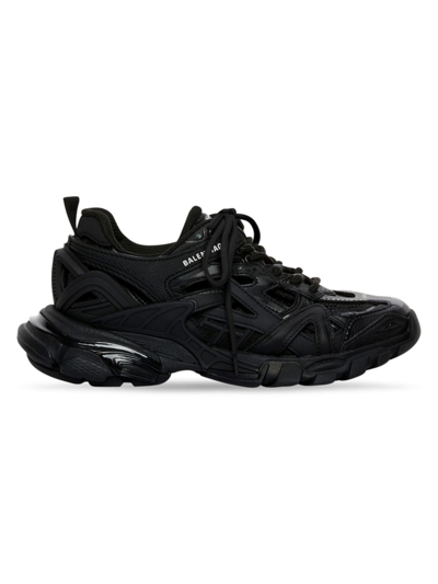Balenciaga Kid's Track 2 Caged Trainer Sneakers, Baby/toddler/kids In Black