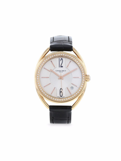 Pre-owned Chaumet 2018  Lien 35mm In White