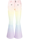 Perfect Moment Aurora Gradient-print Trousers In Pink