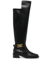 BALLY ELOIRE LEATHER LONG BOOTS