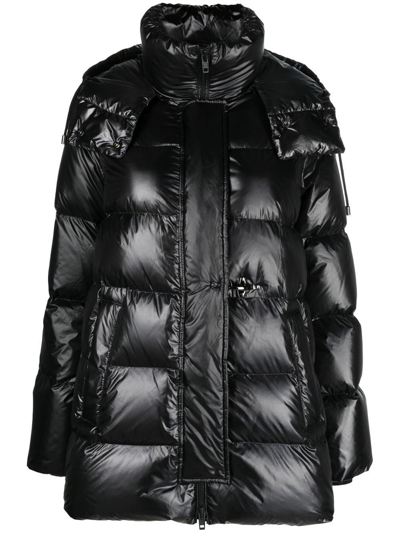 Fay Black Nylon Down Jacket