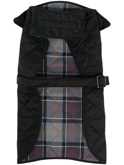 Barbour Diamond-quilted Dog Coat In Black