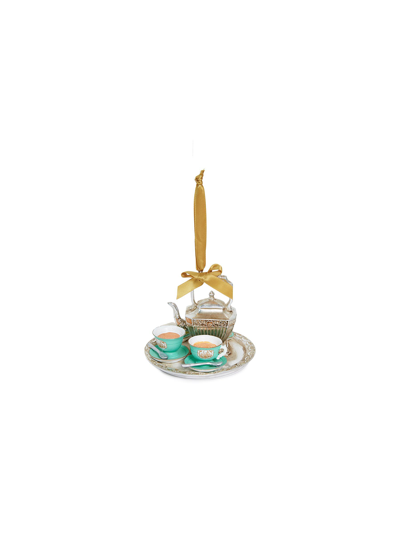 Fortnum & Mason Fortnum's Afternoon Tea Tray Christmas Tree Decoration In Multi