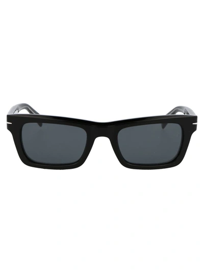David Beckham Sunglasses In 807ir Black
