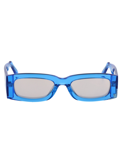 Gcds Sunglasses In 90l Blue