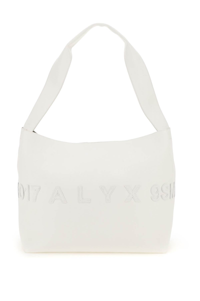 Alyx Constellation Leather Tote Bag In White